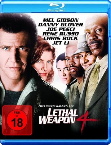 Lethal Weapon 4 (Blu-ray), Verzenden, Gebruikt