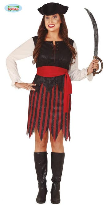Piraten Bandiet Kostuum Vrouw, Ophalen of Verzenden, Nieuw