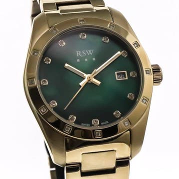 RSW - Swiss Made Diamond Watch - RSWL143-GG-D-12 - Zonder, Nieuw