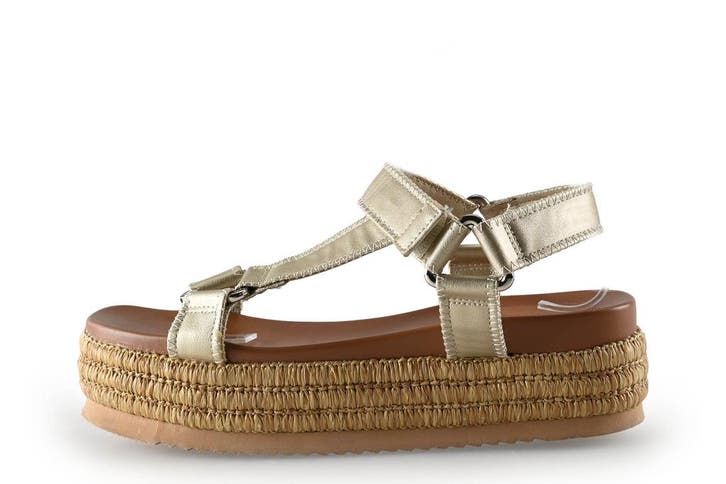 Blasz Sandalen in maat 39 Goud, Kleding | Dames, Schoenen, Overige kleuren, Zo goed als nieuw, Sandalen of Muiltjes, Verzenden