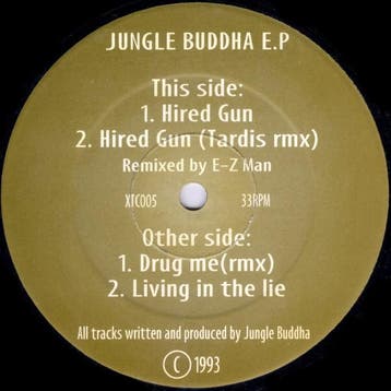 12 inch gebruikt - Jungle Buddha - Jungle Buddha E.P (UK,..., Verzenden, Zo goed als nieuw, 12 inch, Overige genres