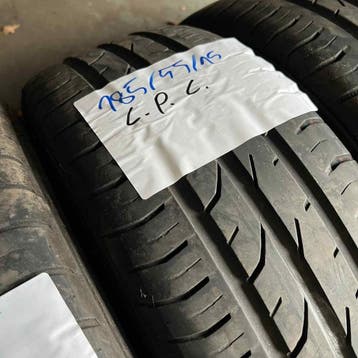 2 x Continental ProContact 185-55-15 Zomerbanden 5,5mm, Auto-onderdelen, Banden en Velgen, Gebruikt, 15 inch, Band(en), Personenwagen