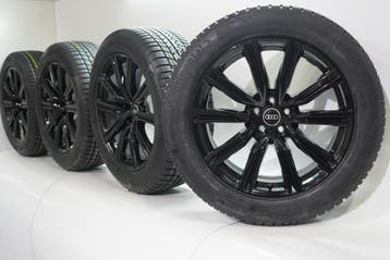 Audi Q8 4M 20 inch velgen Continental Winterbanden Nieuw Ori, Gebruikt, Velg(en), 20 inch, Winterbanden