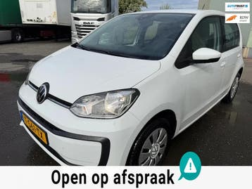 Volkswagen up! | Zakelijke Lease v.a. €166.44 pm, Automaat, Stof, Gebruikt, Wit