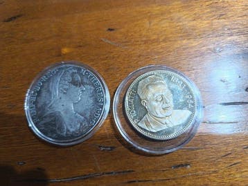 Oostenrijk, Sovjetunie. Thaler plus medal (Zonder