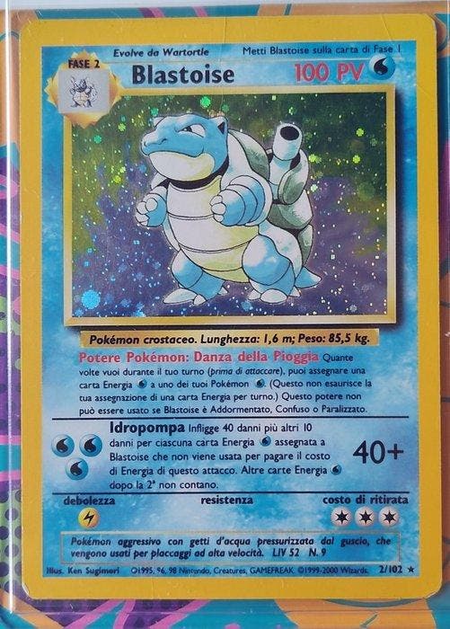 Pokémon - 1 Bulk kaarten - Blastoise Holo, Hobby en Vrije tijd, Verzamelkaartspellen | Pokémon