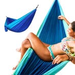 Reishangmat parachutestof 1-persoons lichtgewicht vakantie, Ophalen of Verzenden, Nieuw