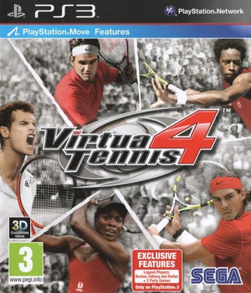 Virtua Tennis 4 - PlayStation 3, Ophalen of Verzenden, Zo goed als nieuw
