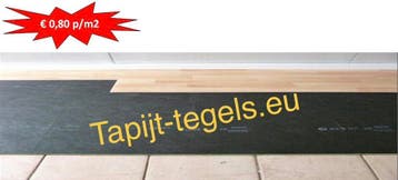 Ondervloer voor Laminaat, Vloerbedekking, Parket, Vinyl, etc, Gebruikt