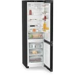 Liebherr Koelvriescombinatie Zwart Energieklasse C 35dB, Witgoed en Apparatuur, Koelkasten en IJskasten, Verzenden, Nieuw