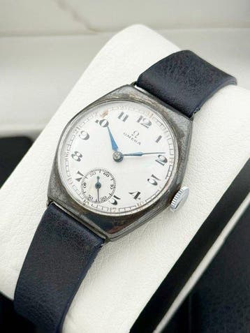Omega - Zonder minimumprijs - 925 Silver WW1 Trench Watch, Sieraden, Tassen en Uiterlijk, Nieuw