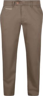 Gardeur Chino Benny 3 Taupe maat 26 Heren, Gardeur, Bruin, Verzenden, Nieuw