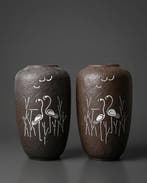 Scheurich - Vaas (2) - Hoogte: 38 cm - Aardewerk