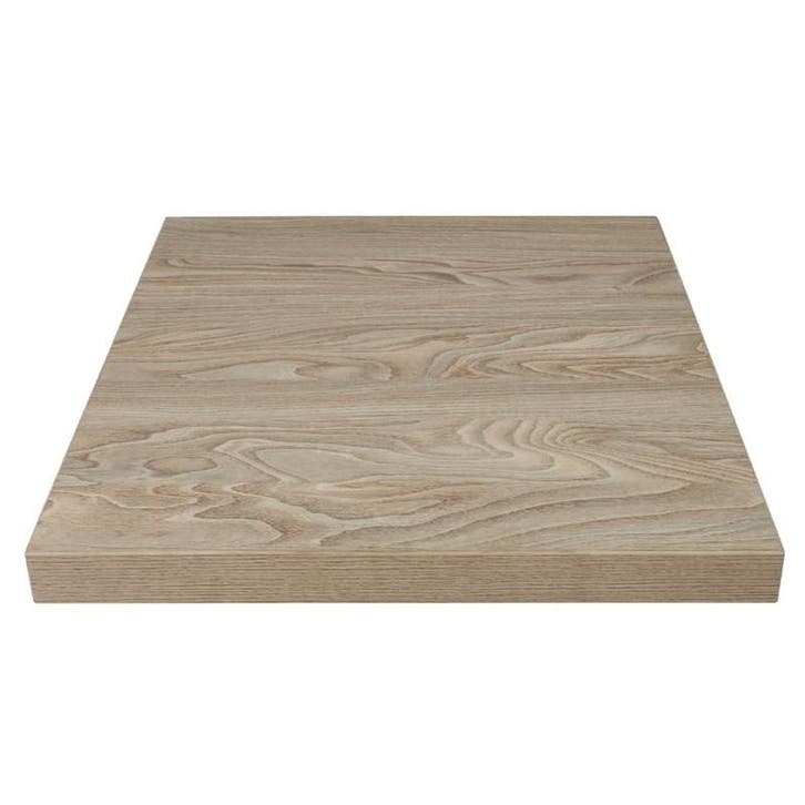 Bolero vierkant tafelblad Antique Natural 60cm, Zakelijke goederen, Horeca | Meubilair en Inrichting, Verzenden