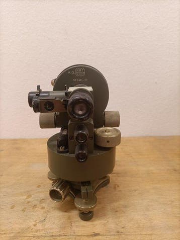 BBT Krauss - Topografisch theodoliet - Metaal, Messing,, Verzamelen