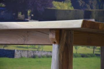 Pearl dining tuintafel 300x100xH77,5 cm teak, Tuin en Terras, Tuintafels, Ophalen of Verzenden, Nieuw, Teakhout