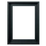 Baklijst Zwart Extra Diep 40x40 cm, Nieuw