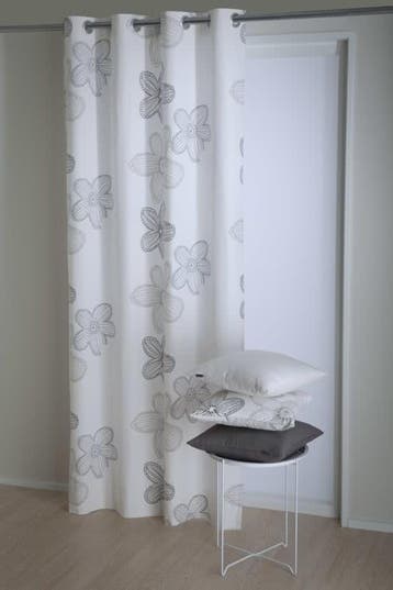 Okee! Sun Kant en klaar gordijn Grijs - 140x270 cm - Per, Verzenden, Nieuw