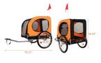 Opvouwbare Hondenfietskar tot 44 kg met Ventilatie, Fietsen en Brommers, Fietsen | Mountainbikes en ATB, Verzenden, Nieuw