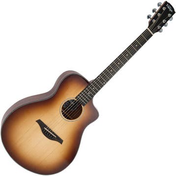 Vintage Pacific Coast Series Acoustic Guitar - Cappuchino Bu, Verzenden, Nieuw