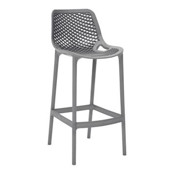 Barkruk Buiten  75 cm  Air  Donkergrijs  Siesta, Verzenden, Nieuw