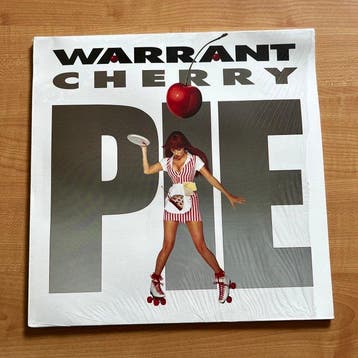Warrant - Cherry Pie - Vinylplaat - 1ste persing - 1990, Nieuw in verpakking