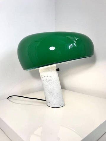 Flos - Achille Castiglioni - Lamp - Snoopy groen - Basis van