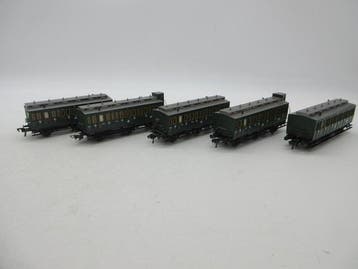 Fleischmann H0 - 5092/5094 - Modeltrein personenwagen (5) -, Nieuw