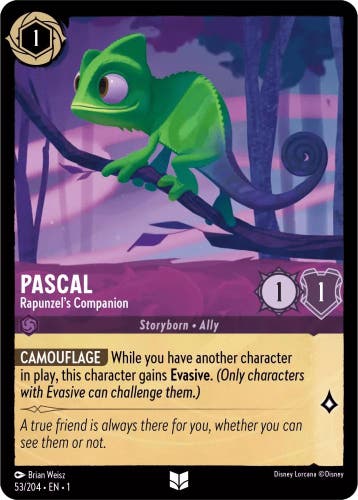 [53/204] - PASCAL - Rapunzels Companion ENG FOIL [M/NM], Verzamelen, Ophalen of Verzenden, Nieuw