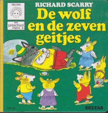 Wolf en zeven geitjes - Scarry 9789024328116, Verzenden, Gelezen, Scarry