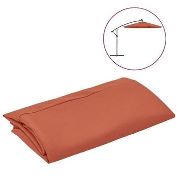 Parasoldoek 300cm Zweefparasol - Tweedekansje - OP=OP, Ophalen of Verzenden, Zo goed als nieuw, 3 tot 4 meter, Zweefparasol