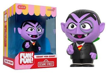 Super7 - FUN! FUN! - Sesame Street - Count von Count (Wave, Verzamelen, Poppetjes en Figuurtjes, Verzenden, Nieuw