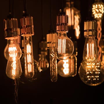 Calex LED Filament Lamp Edison Gold Sensor Ø64 mm E27 4,5W, Ophalen of Verzenden, Nieuw