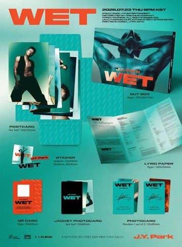 kpop merchandise - J.y. Park - Wet (accessoires), Verzenden, Zo goed als nieuw