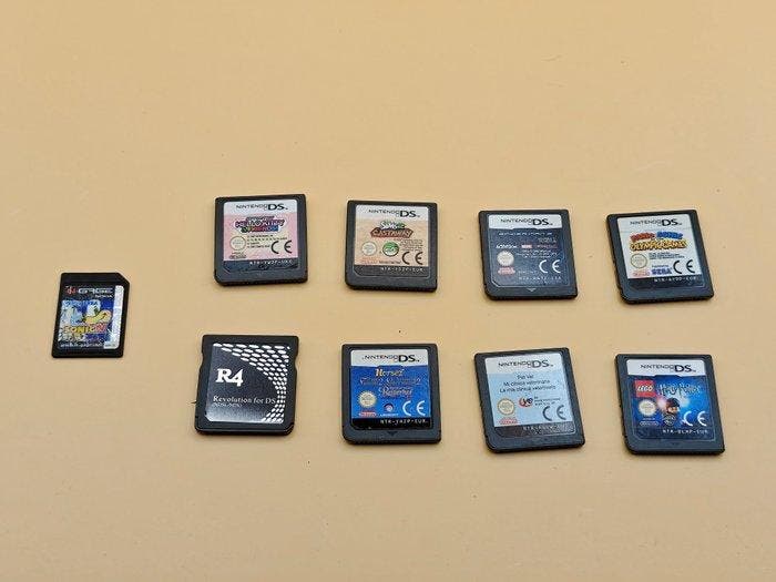 Nintendo, Nokia, Rare, R4 - DS - Lotto cartucce Nintendo DS,, Spelcomputers en Games, Spelcomputers | Overige Accessoires