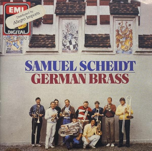 German Brass - Samuel Scheidt - Allerley Liebliche Täntze &a, Cd's en Dvd's, Cd's | Pop, Gebruikt, Ophalen of Verzenden