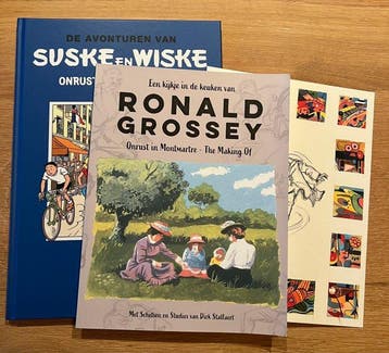 Suske en Wiske - Onrust in Montmartre HC / The Making of - 2, Boeken, Nieuw
