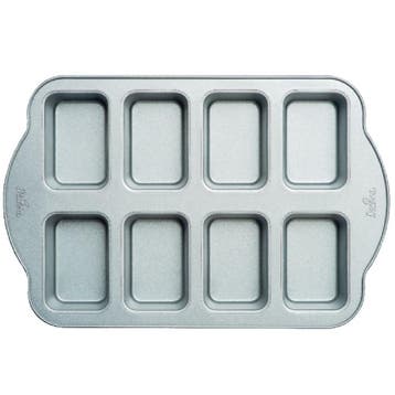 Mini Plumcake Bakvorm 9,5x6,3cm 8st., Verzenden, Nieuw