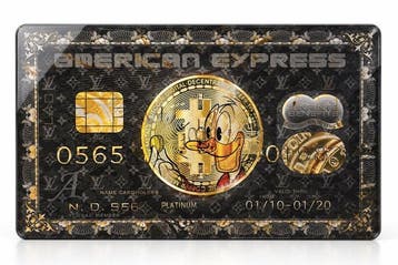 Daluxe Art (1999-) - AMEX Bitcoin Card