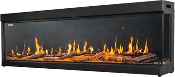 1,2 En 3 Zijdige Elektrische Haard 72 Inch 183 Cm, Nieuw