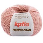 Katia Merino Aran - 83 zalmroze - Merinogaren, Ophalen of Verzenden, Nieuw