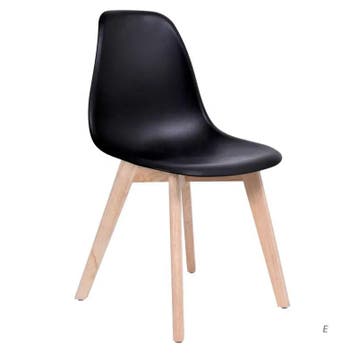 Zwarte Stoelen | Set 2 Stuks | 80cm Hoog | Laatste Stuks!, Huis en Inrichting, Stoelen, Twee, Zwart, Nieuw, Ophalen of Verzenden