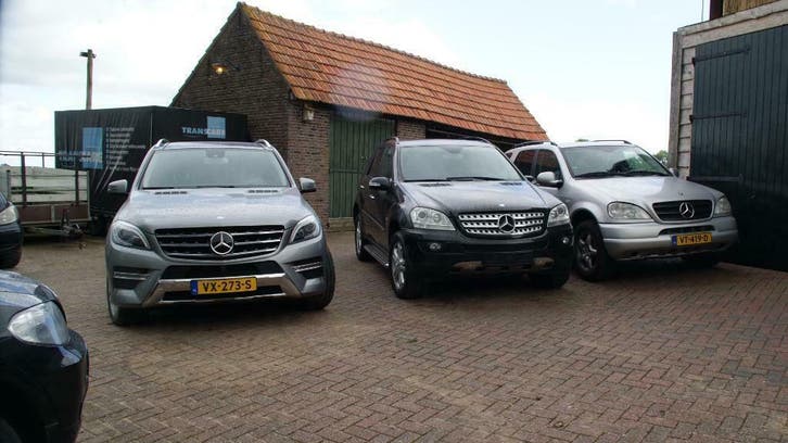 M-Klasse w164 grijs kenteken ombouw&losse sets grijskenteken, Auto-onderdelen, Interieur en Bekleding, Mercedes-Benz