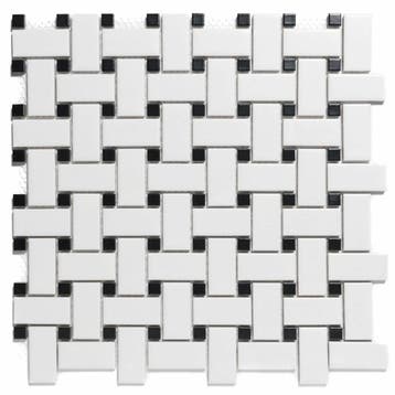 Mozaïektegel The Mosaic Factory Paris Basketweave 23x48 mm, Ophalen of Verzenden, Nieuw