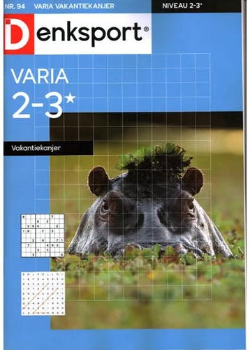 Denksport Varia Vakantiekanjer - 94 2025, Verzenden, Nieuw, Sport en Vrije tijd