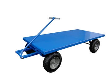 Plateauwagen / vierwielige wagen 1000 kg, Ophalen of Verzenden