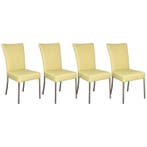 bert plantagie Set Van 4 Eetkamerstoelen Novara - Ongebruikt, Huis en Inrichting, Stoelen, Zo goed als nieuw, Vier