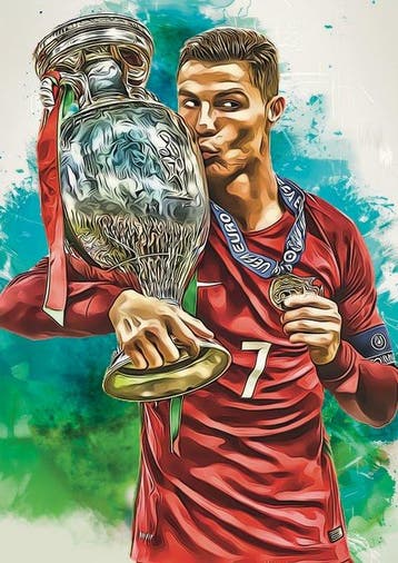 SDIMART - Portogallo - Cristiano Ronaldo - Portugal Euro, Nieuw