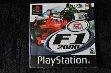F1 2000 Playstation 1 PS1 Manual Only PAL, Verzenden, Nieuw