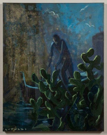 Eliano Fantuzzi (1909-1987) - Marinai sulla barca